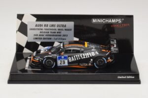 Audi R8 LMS Ultra #29 Team WRT Sandstorm L. Vanthoor 24 Hours of Nurburgring 2013 Minichamps 1:43 437130129 Metalli