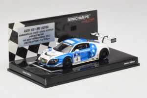 Audi R8 LMS Ultra #4 Phoenix Racing Ammermuller / H-J. Stuck 24 Hours of Nurburgring 2013 Minichamps 1:43 437131304 Metalli — kuva 2 / 5