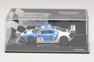 Audi R8 LMS Ultra #4 Phoenix Racing Ammermuller / H-J. Stuck 24 Hours of Nurburgring 2013 Minichamps 1:43 437131304 Metalli — kuva 4 / 5