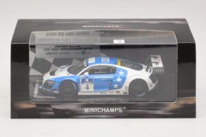 Audi R8 LMS Ultra #4 Phoenix Racing Ammermuller / H-J. Stuck 24 Hours of Nurburgring 2013 Minichamps 1:43 437131304 Metalli — kuva 5 / 5
