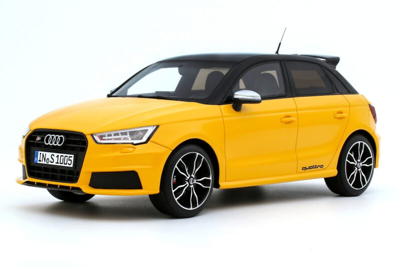 Audi S1 8X Sportback Vegas Yellow Otto 1:18 OT1246 Hartsi