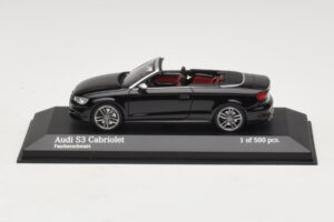 Audi S3 8P Avoauto Musta Minichamps 1:43 437013030 Metalli