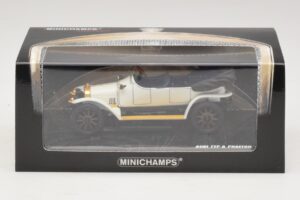 Audi Typ A Phaeton Valkoinen Sininen Minichamps 1:43 437019032 Metalli — kuva 5 / 5