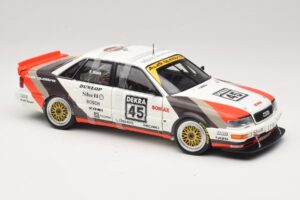 Audi V8 Quattro DTM #45 F. Biela Team AZR 1991 Minichamps 1:18 100911045 Metalli — kuva 6 / 8
