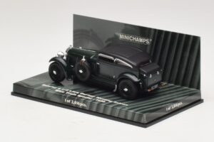Bentley 6.5 Litre Gurney Nutting Sedan Blue Train Special Vihreä Minichamps 1:43 436139501 Metalli — kuva 3 / 4