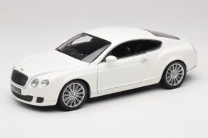 Bentley Continental GT Valkoinen Korvaava Pakkaus Minichamps 1:18 100139621-R1 Metalli