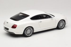 Bentley Continental GT Valkoinen Korvaava Pakkaus Minichamps 1:18 100139621-R1 Metalli — kuva 3 / 8