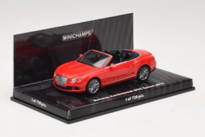 Bentley Continental GTC Speed Punainen Minichamps 1:43 436139061 Metalli — kuva 2 / 4