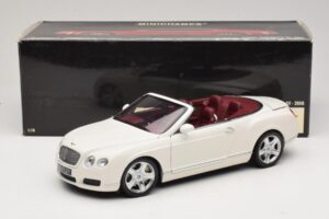 Bentley Continental GTC Valkoinen Korvaava Pakkaus Minichamps 1:18 100139032-R1 Metalli — kuva 8 / 8