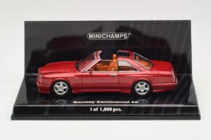 Bentley Continental SC Punainen Metallic Minichamps 1:43 436139991 Metalli