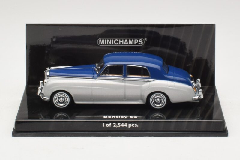 Bentley S2 Hopeansininen Minichamps 1:43 436139950 Metalli
