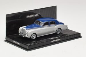 Bentley S2 Hopeansininen Minichamps 1:43 436139950 Metalli — kuva 2 / 4