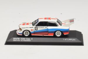 BMW 320i Group 5 #13 M. Winkelhock DRM 1977 Minichamps 1:43 400772313 Metalli