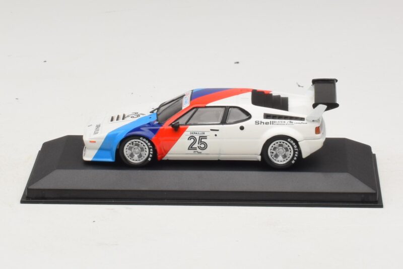BMW M1 #25 P. Depailler BMW Motorsport Procar Series 25-Vuotisjuhlapainos 1979 Minichamps 1:43 402025025-R1 Metalli