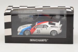 BMW M1 #25 P. Depailler BMW Motorsport Procar Series 25-Vuotisjuhlapainos 1979 Minichamps 1:43 402025025-R1 Metalli — kuva 4 / 4