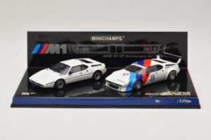 BMW M1 25-Vuotisjuhlasetti Minichamps 1:43 402025025 Metalli