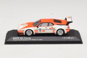 BMW M1 Procar #5 N. Lauda Procar Series 1979 Minichamps 1:43 430792595 Metalli
