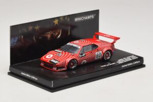 BMW M1 Procar #80 H-J. Stuck Procar Series 1980 Minichamps 1:43 444891604 Metalli — kuva 2 / 5
