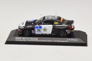 BMW M235i Ring Police Team #306 Carlsson 24 Hours of Nurburgring 2014 Minichamps 1:43 437142406 Metalli