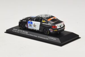 BMW M235i Ring Police Team #306 Carlsson 24 Hours of Nurburgring 2014 Minichamps 1:43 437142406 Metalli — kuva 3 / 4