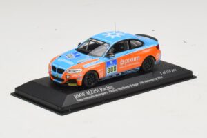 BMW M235i Team Adrenalin #308 Fischer / Zils 24 Hours of Nurburgring 2014 Minichamps 1:43 437142408 Metalli — kuva 2 / 4