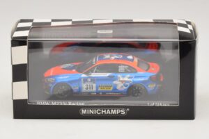 BMW M235i Team Medienkraftwerk #311 Di Martino / Olivo 24 Hours of Nurburgring 2014 Minichamps 1:43 437142411 Metalli — kuva 4 / 4