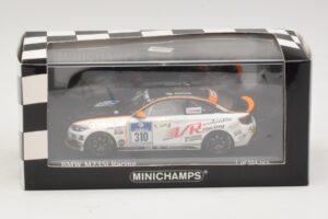 BMW M235i Team Valentin Racing #310 Piepenbrink 24 Hours of Nurburgring 2014 Minichamps 1:43 437142410 Metalli — kuva 4 / 4