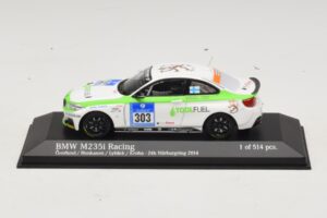 BMW M235i ToolFuel #303 Krohn 24 Hours of Nurburgring 2014 Minichamps 1:43 437142403 Metalli