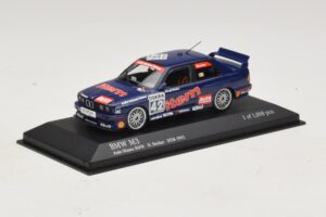 BMW M3 E30 Auto Maas #42 Becker DTM 1992 Minichamps 1:43 430922042 Metalli — kuva 2 / 4