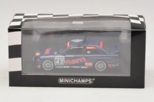 BMW M3 E30 Auto Maas #42 Becker DTM 1992 Minichamps 1:43 430922042 Metalli — kuva 4 / 4