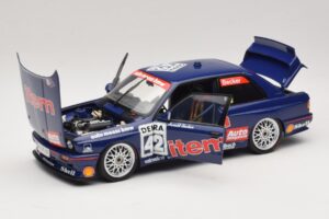 BMW M3 E30 Auto Maass #42 H. Becker DTM 1992 Minichamps 1:18 180922042 Metalli — kuva 2 / 8