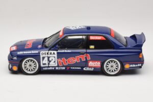 BMW M3 E30 Auto Maass #42 H. Becker DTM 1992 Minichamps 1:18 180922042 Metalli — kuva 4 / 8
