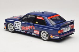 BMW M3 E30 Auto Maass #42 H. Becker DTM 1992 Minichamps 1:18 180922042 Metalli — kuva 7 / 8