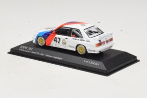 BMW M3 E30 M-Team Linder #47 Vogt / Herger Winners ETC Zolder 1987 Minichamps 1:43 430872047 Metalli — kuva 3 / 4