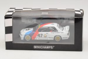 BMW M3 E30 M-Team Linder #47 Vogt / Herger Winners ETC Zolder 1987 Minichamps 1:43 430872047 Metalli — kuva 4 / 4
