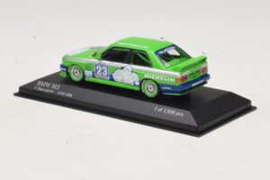 BMW M3 E30 Michelin #23 C. Oberndorfer DTM 1988 Minichamps 1:43 430882023 Metalli — kuva 3 / 4