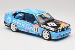 BMW M3 E30 Omega #11 W. Hoy BTCC Champion 1991 Minichamps 1:18 180912011 Metalli — kuva 6 / 8
