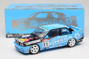 BMW M3 E30 Omega #11 W. Hoy BTCC Champion 1991 Minichamps 1:18 180912011 Metalli — kuva 8 / 8