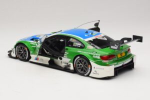 BMW M3 E92 DTM #16 A. Farfus BMW Team RBM Mampaey 2012 Minichamps 1:18 100122216 Metalli — kuva 5 / 8