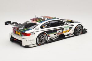 BMW M3 E92 DTM #21 M. Wittmann BMW Team MTEK 2013 Minichamps 1:18 100132221 Metalli — kuva 3 / 8