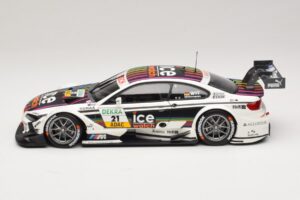 BMW M3 E92 DTM #21 M. Wittmann BMW Team MTEK 2013 Minichamps 1:18 100132221 Metalli — kuva 4 / 8
