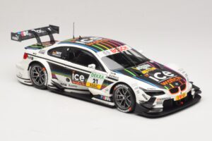 BMW M3 E92 DTM #21 M. Wittmann BMW Team MTEK 2013 Minichamps 1:18 100132221 Metalli — kuva 6 / 8
