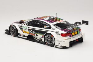 BMW M3 E92 DTM #21 M. Wittmann BMW Team MTEK 2013 Minichamps 1:18 100132221 Metalli — kuva 7 / 8