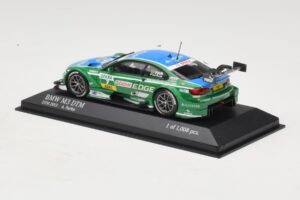 BMW M3 E92 DTM #7 A. Farfus BMW Team RBM DTM 2013 Minichamps 1:43 410132207 Metalli — kuva 3 / 4