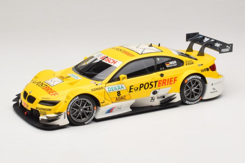 BMW M3 E92 DTM #8 D. Werner BMW Team Schnitzer 2012 Minichamps 1:18 100122208 Metalli