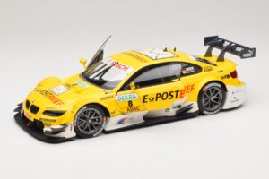BMW M3 E92 DTM #8 D. Werner BMW Team Schnitzer 2012 Minichamps 1:18 100122208 Metalli — kuva 2 / 8