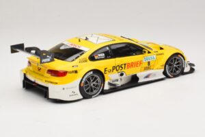 BMW M3 E92 DTM #8 D. Werner BMW Team Schnitzer 2012 Minichamps 1:18 100122208 Metalli — kuva 3 / 8