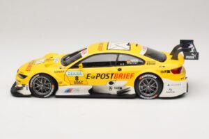 BMW M3 E92 DTM #8 D. Werner BMW Team Schnitzer 2012 Minichamps 1:18 100122208 Metalli — kuva 4 / 8