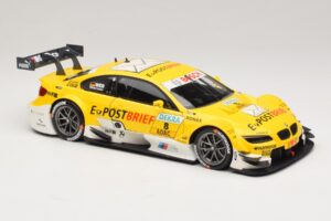 BMW M3 E92 DTM #8 D. Werner BMW Team Schnitzer 2012 Minichamps 1:18 100122208 Metalli — kuva 6 / 8