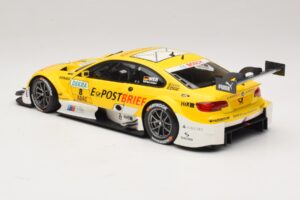 BMW M3 E92 DTM #8 D. Werner BMW Team Schnitzer 2012 Minichamps 1:18 100122208 Metalli — kuva 7 / 8